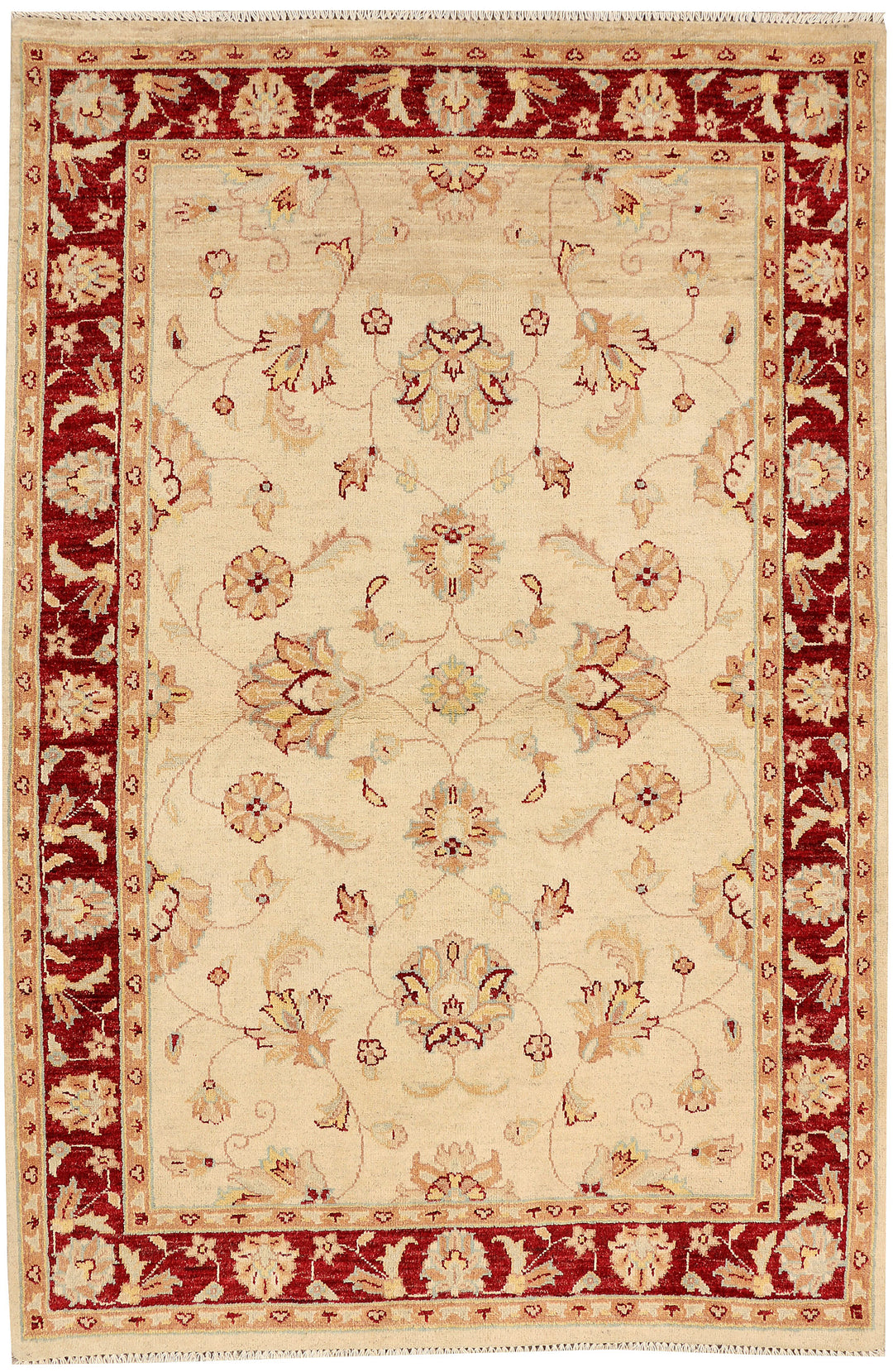 Bisque Ziegler 4' 7 x 6' 8 - No. 48292 - ALRUG Rug Store