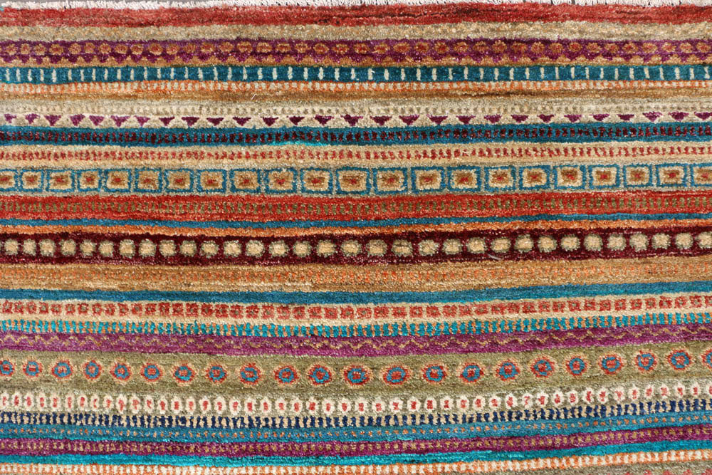 Multi Colored Gabbeh 10' x 13' 11 - No. 48294 - ALRUG Rug Store