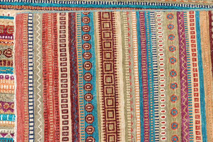 Multi Colored Gabbeh 10' x 13' 11 - No. 48294 - ALRUG Rug Store