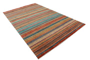 Multi Colored Gabbeh 6' 6 x 10' 8 - No. 48295 - ALRUG Rug Store