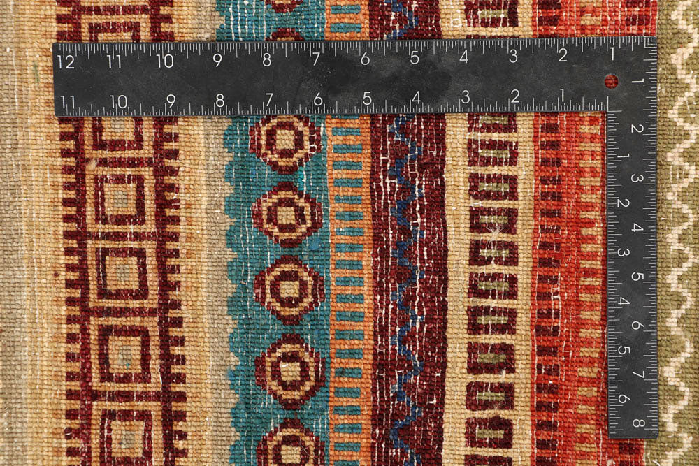 Multi Colored Gabbeh 6' 6 x 10' 8 - No. 48295 - ALRUG Rug Store