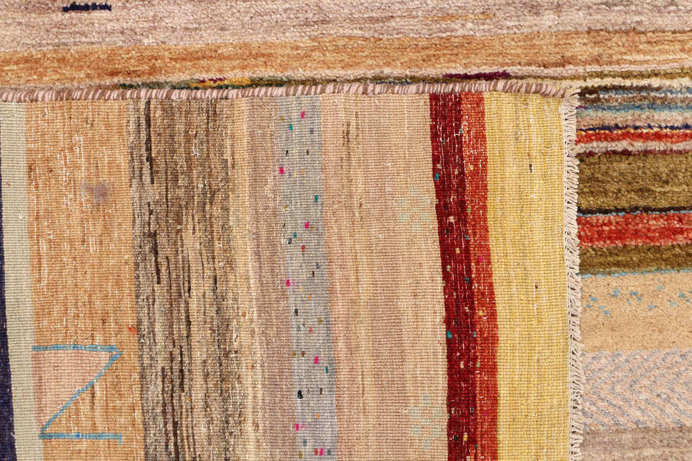 Multi Colored Gabbeh 6' 3 x 9' 2 - No. 48296 - ALRUG Rug Store