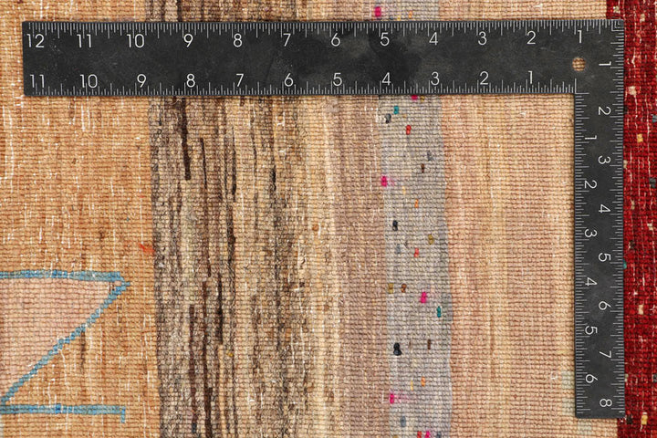 Multi Colored Gabbeh 6' 3 x 9' 2 - No. 48296 - ALRUG Rug Store