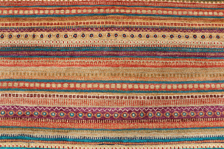 Multi Colored Gabbeh 6' 7 x 10' 4 - No. 48299 - ALRUG Rug Store