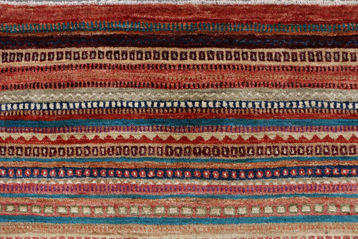 Multi Colored Gabbeh 8' 2 x 11' 6 - No. 48301 - ALRUG Rug Store