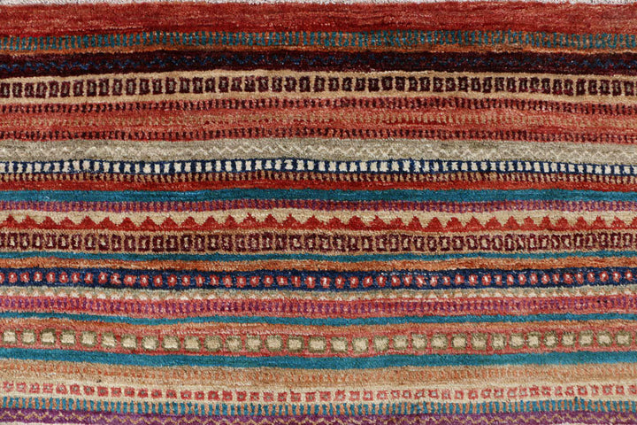 Multi Colored Gabbeh 8' 2 x 11' 6 - No. 48301 - ALRUG Rug Store