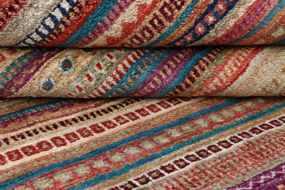 Multi Colored Gabbeh 8' 2 x 11' 6 - No. 48301 - ALRUG Rug Store