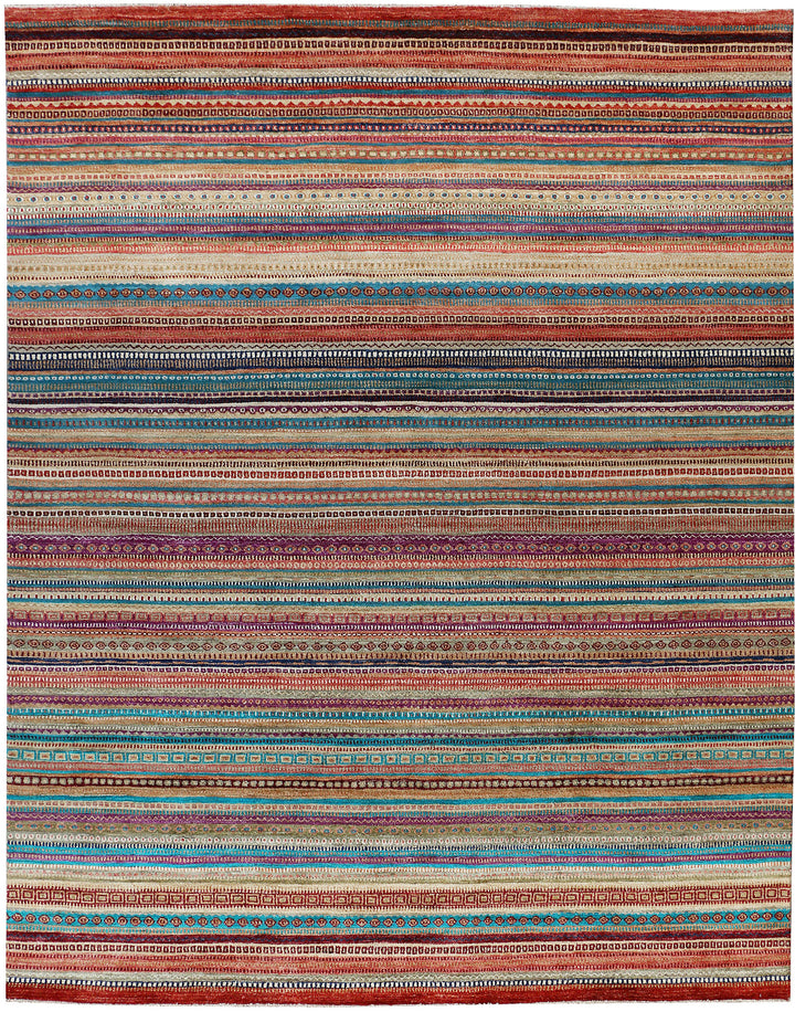 Multi Colored Gabbeh 8' 2 x 11' 6 - No. 48301 - ALRUG Rug Store