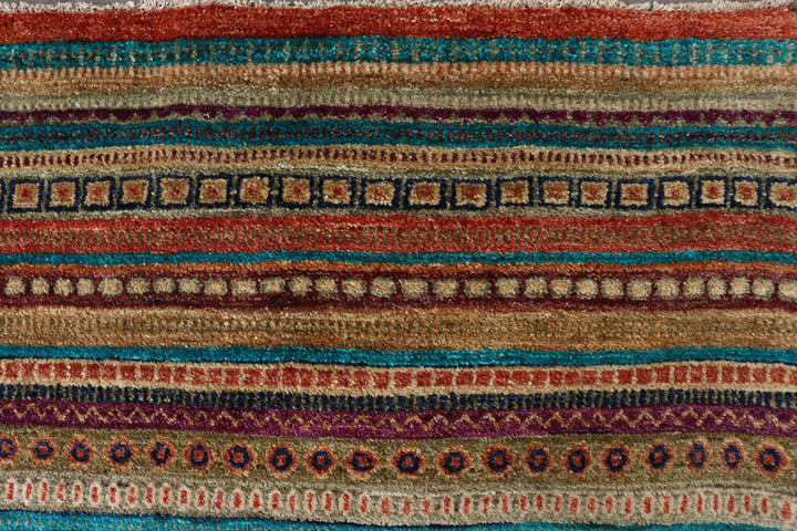Multi Colored Gabbeh 9'  10" x 13'  11" - No. QA66646