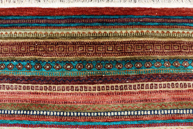 Multi Colored Gabbeh 8' 1 x 11' 7 - No. 48306 - ALRUG Rug Store