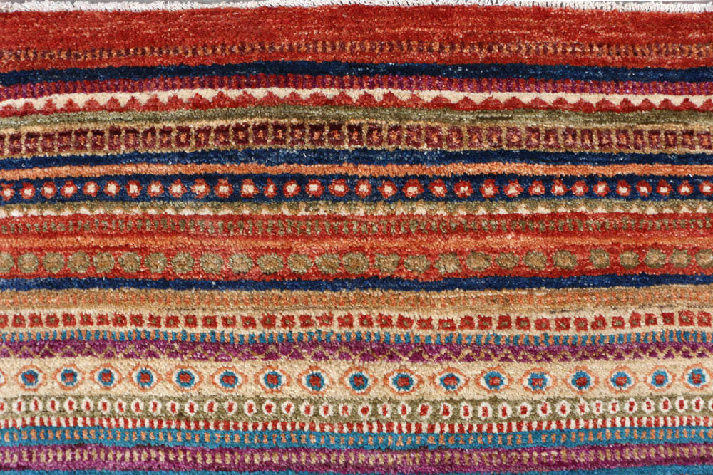 Multi Colored Gabbeh 6' 7 x 10' 1 - No. 48309 - ALRUG Rug Store