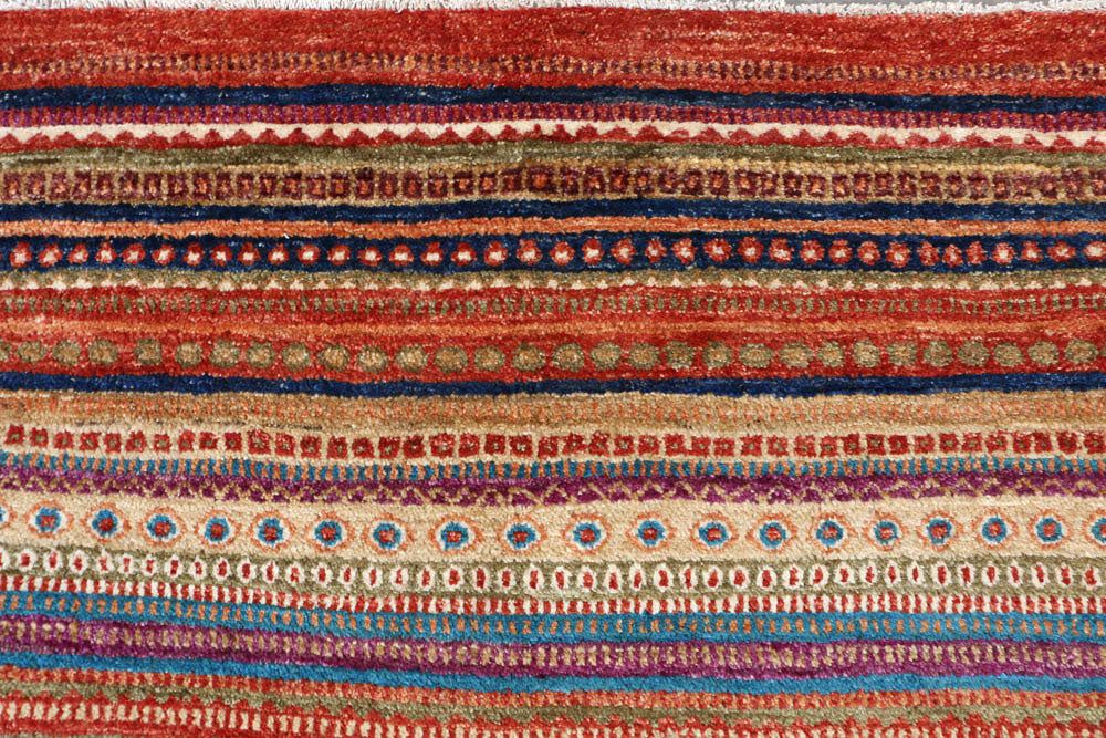 Multi Colored Gabbeh 6' 7 x 10' 1 - No. 48309 - ALRUG Rug Store