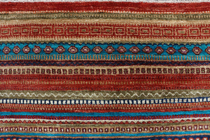Multi Colored Gabbeh 8' 1 x 11' 6 - No. 48314 - ALRUG Rug Store