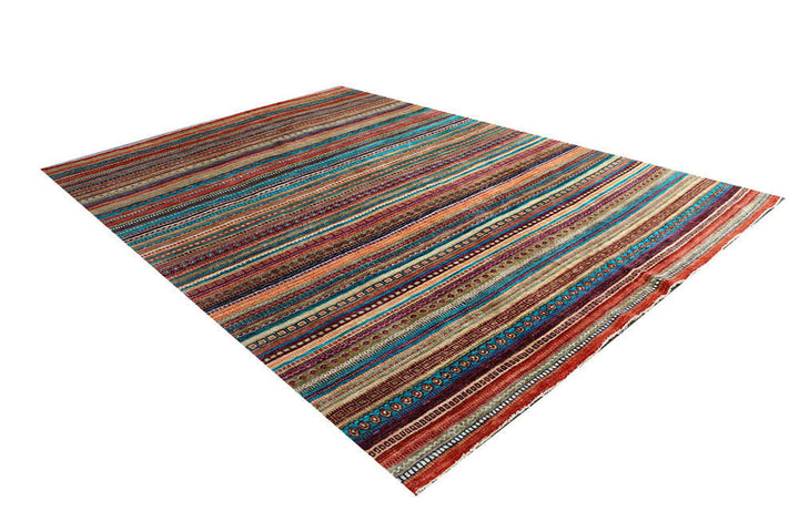 Multi Colored Gabbeh 8'  1" x 11'  6" - No. QA71231