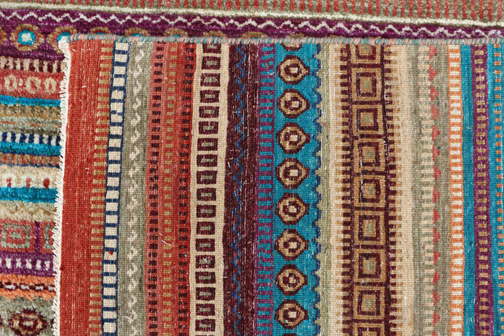 Multi Colored Gabbeh 8' 1 x 11' 6 - No. 48314 - ALRUG Rug Store