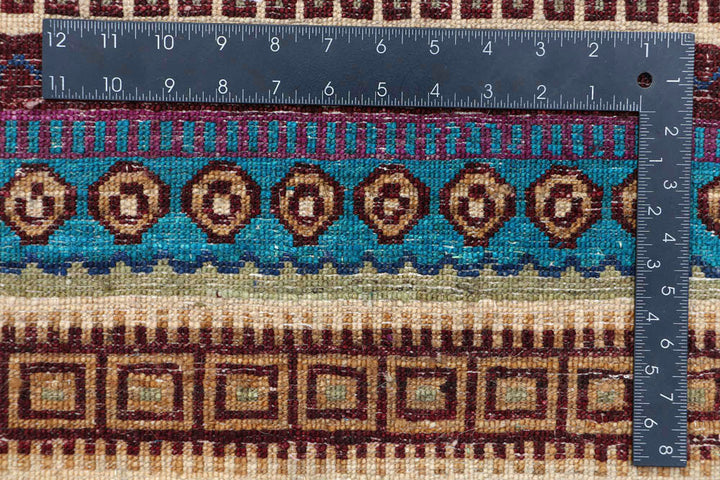 Multi Colored Gabbeh 8' 1 x 11' 6 - No. 48314 - ALRUG Rug Store