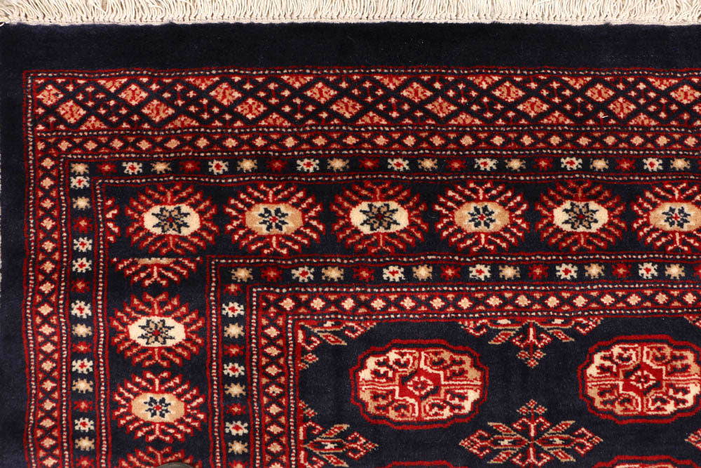 Midnight Blue Bokhara 6' 7 x 9' 4 - No. 48315 - ALRUG Rug Store