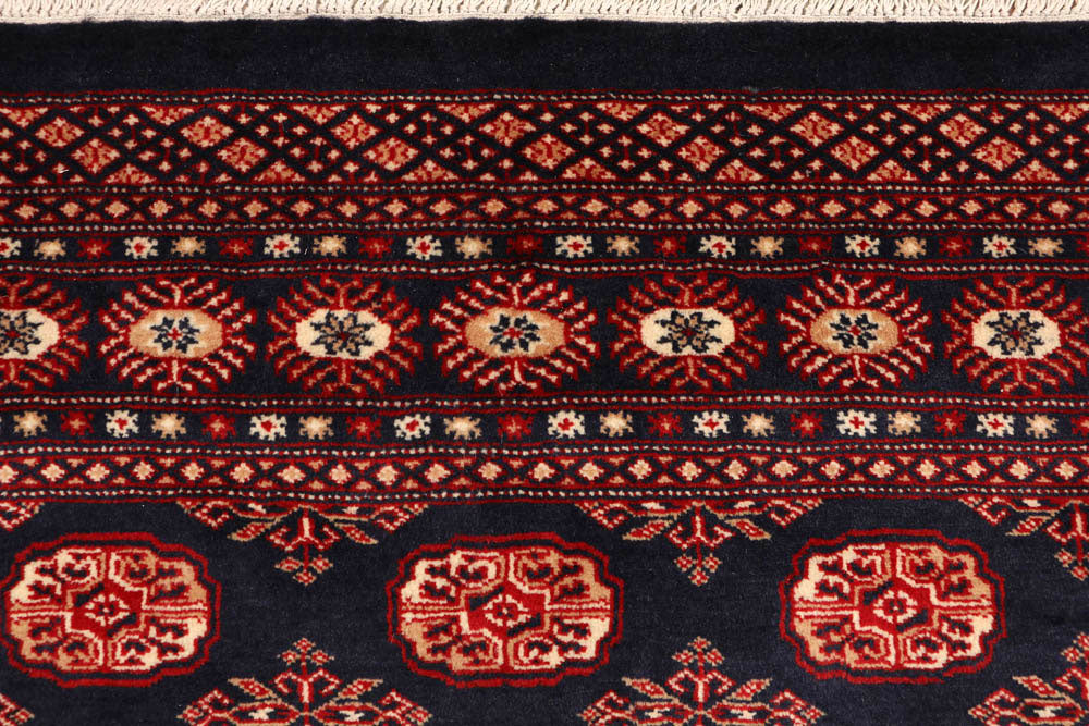 Midnight Blue Bokhara 6' 7 x 9' 4 - No. 48315 - ALRUG Rug Store