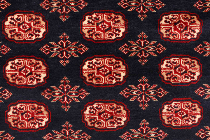 Midnight Blue Bokhara 6' 7 x 9' 4 - No. 48315 - ALRUG Rug Store