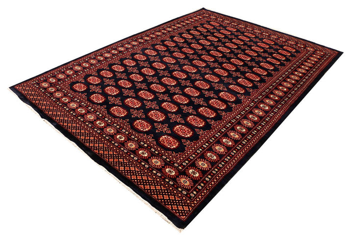 Midnight Blue Bokhara 6' 7 x 9' 4 - No. 48315 - ALRUG Rug Store