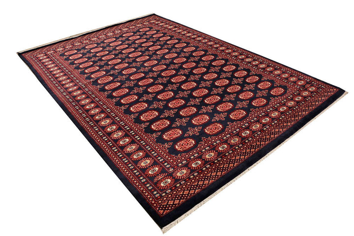 Midnight Blue Bokhara 6' 7 x 9' 4 - No. 48315 - ALRUG Rug Store