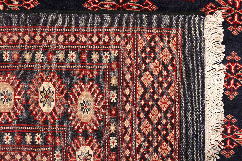Midnight Blue Bokhara 6' 7 x 9' 4 - No. 48315 - ALRUG Rug Store
