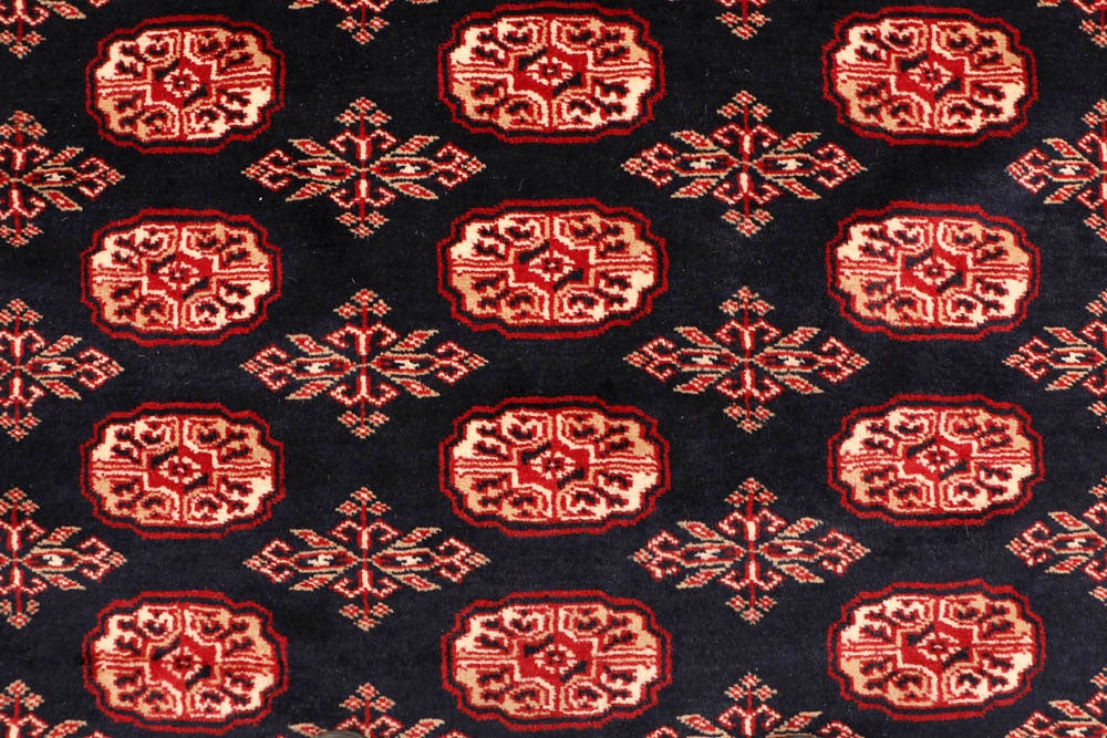 Midnight Blue Bokhara 6' 7 x 9' 11 - No. 48317 - ALRUG Rug Store