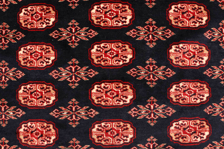 Midnight Blue Bokhara 6' 7 x 9' 11 - No. 48317 - ALRUG Rug Store