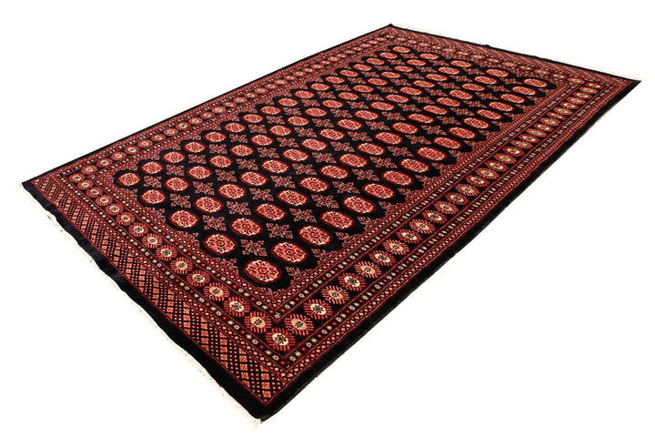Midnight Blue Bokhara 6' 7 x 9' 11 - No. 48317 - ALRUG Rug Store