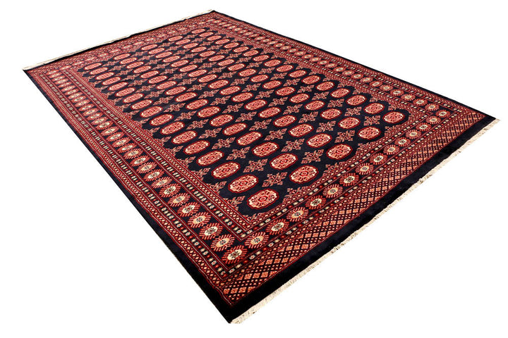 Midnight Blue Bokhara 6' 7 x 9' 11 - No. 48317 - ALRUG Rug Store