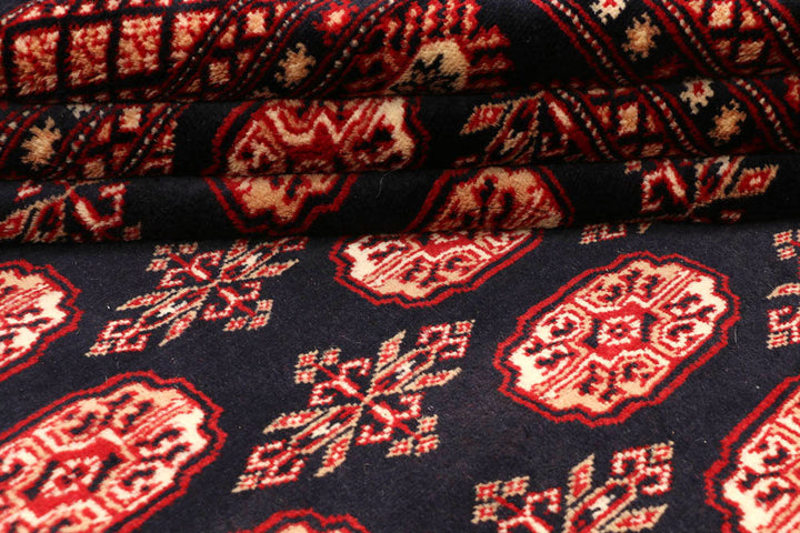 Midnight Blue Bokhara 6' 7 x 9' 11 - No. 48317 - ALRUG Rug Store