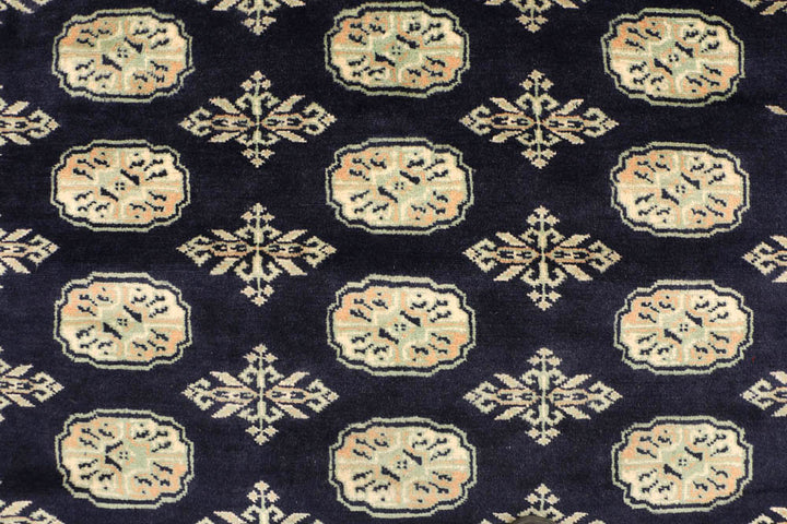 Midnight Blue Bokhara 7' 1 x 10' 6 - No. 48319 - ALRUG Rug Store