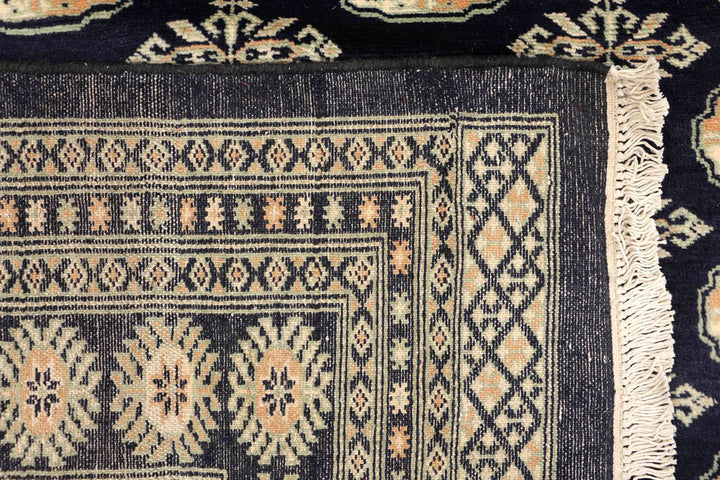 Midnight Blue Bokhara 7' 1 x 10' 6 - No. 48319 - ALRUG Rug Store
