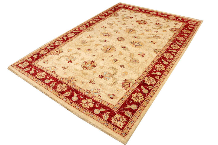 Bisque Ziegler 5' 7 x 8' 4 - No. 48340 - ALRUG Rug Store