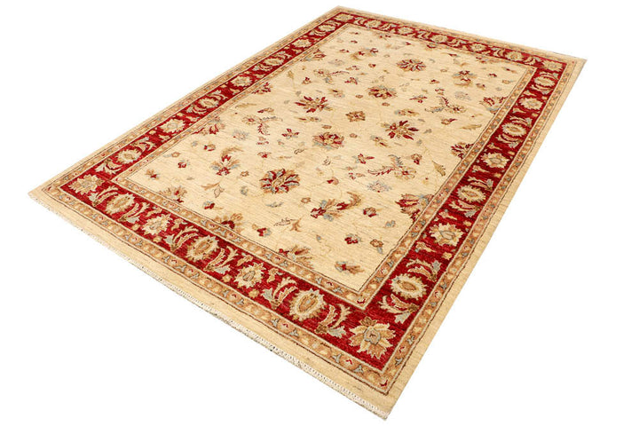 Bisque Ziegler 5' 7 x 8' 1 - No. 48342 - ALRUG Rug Store