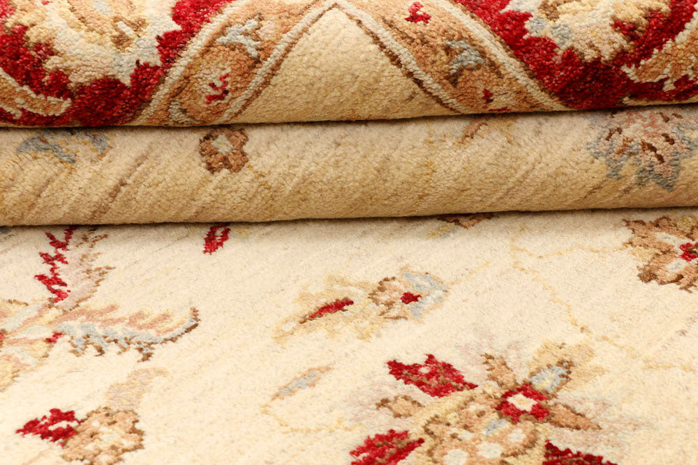 Bisque Ziegler 5' 7 x 8' 1 - No. 48342 - ALRUG Rug Store