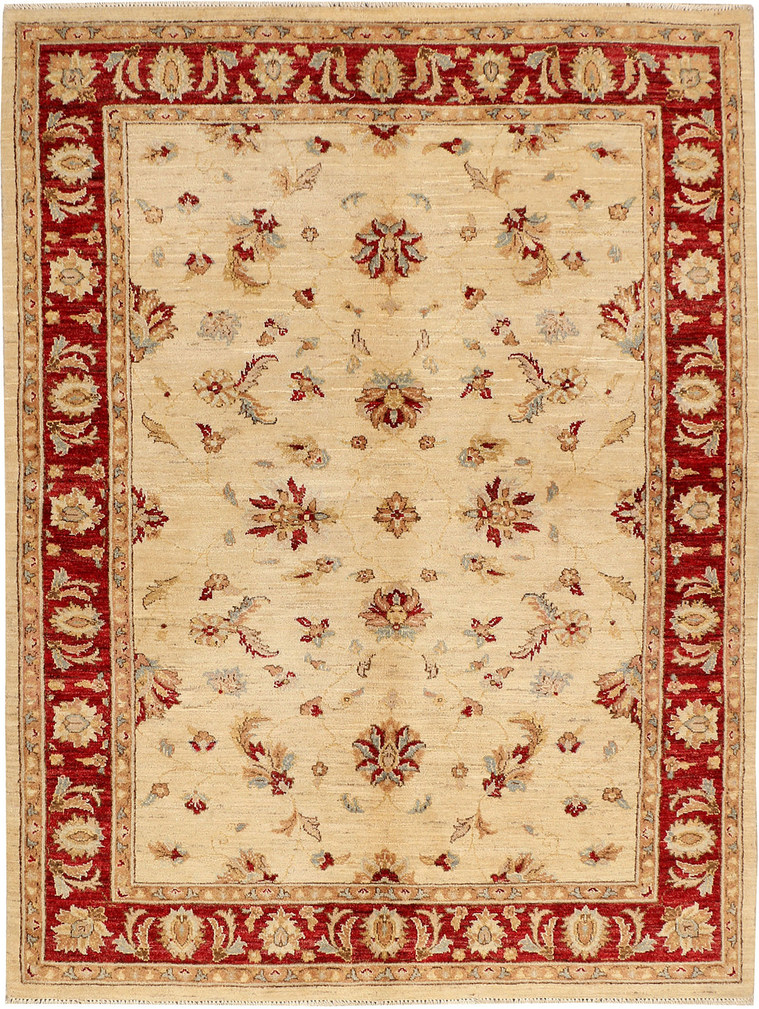Bisque Ziegler 5' 7 x 8' 1 - No. 48342 - ALRUG Rug Store