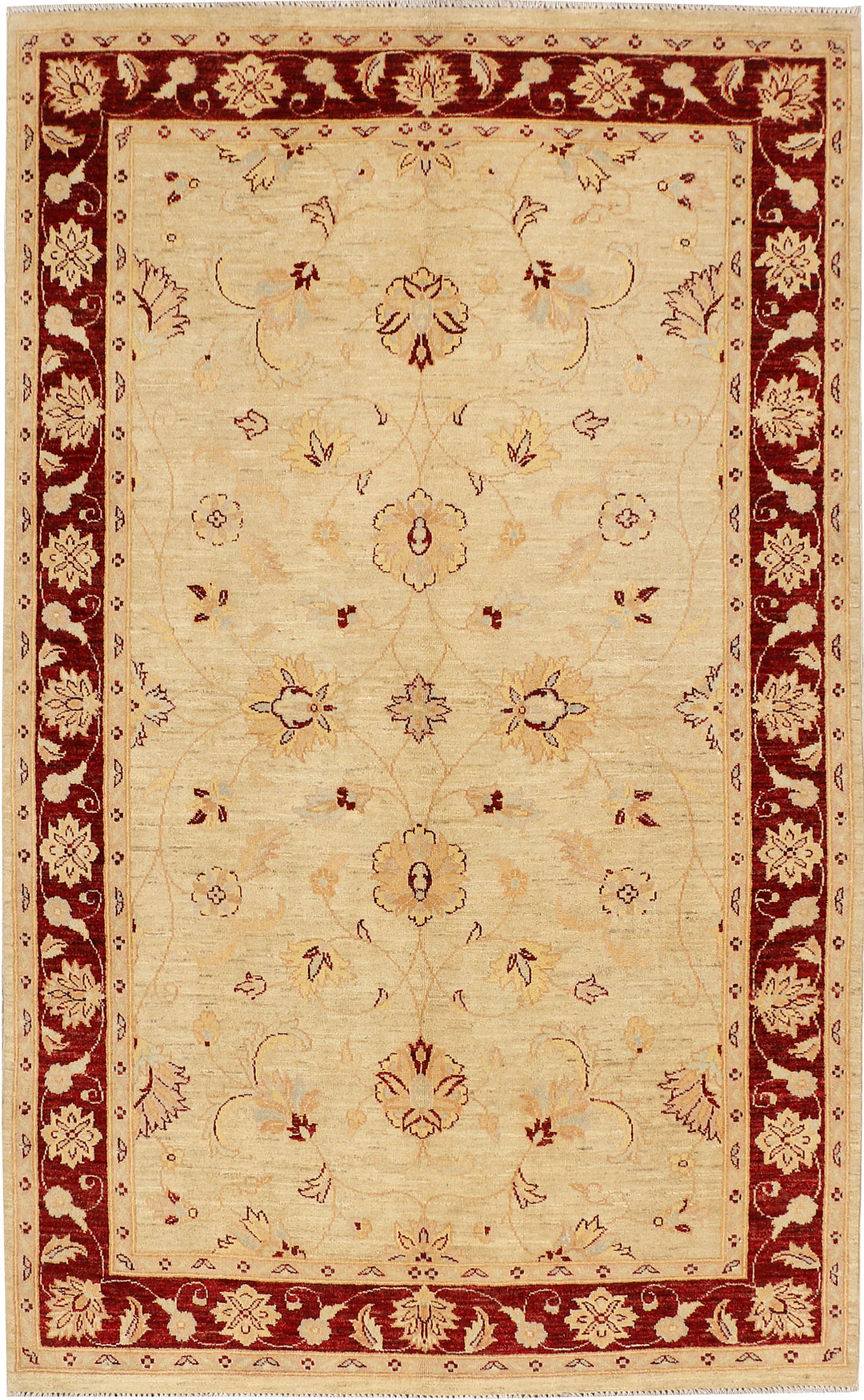Bisque Ziegler 5' x 8' 2 - No. 48343 - ALRUG Rug Store