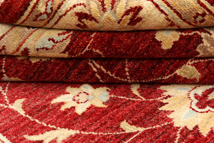 Firebrick Ziegler 5' 7 x 8' 6 - No. 48346 - ALRUG Rug Store