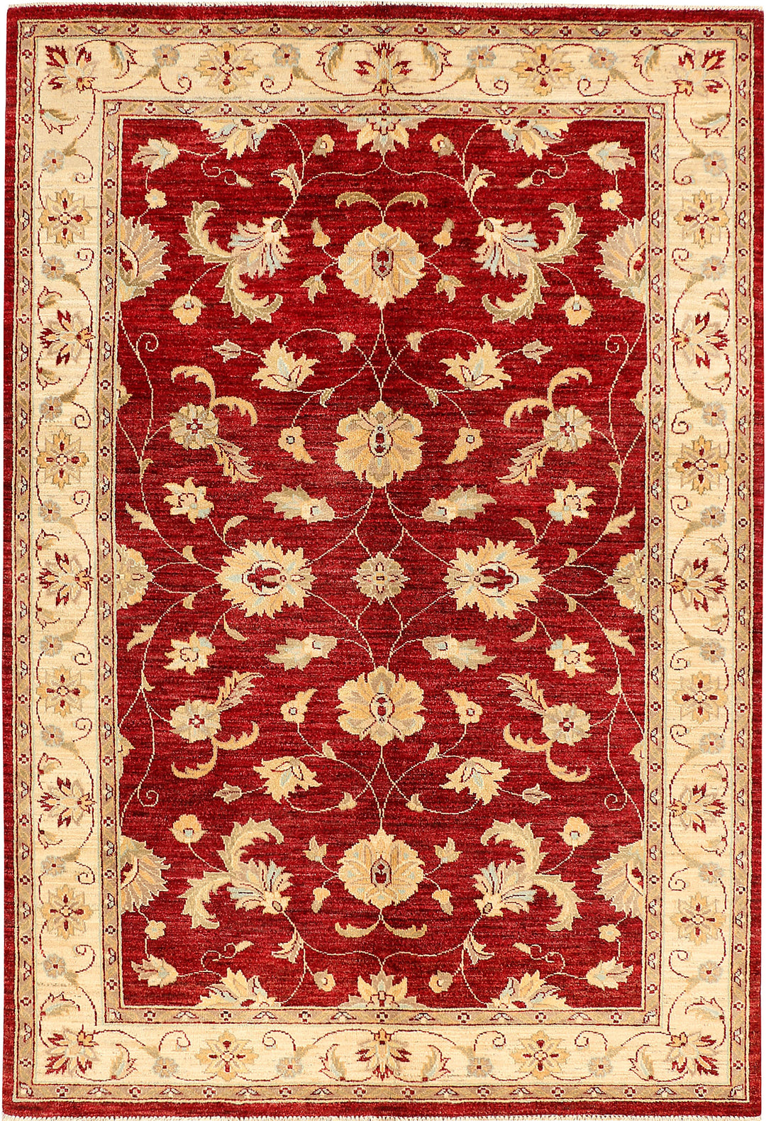 Firebrick Ziegler 5' 7 x 8' 6 - No. 48346 - ALRUG Rug Store