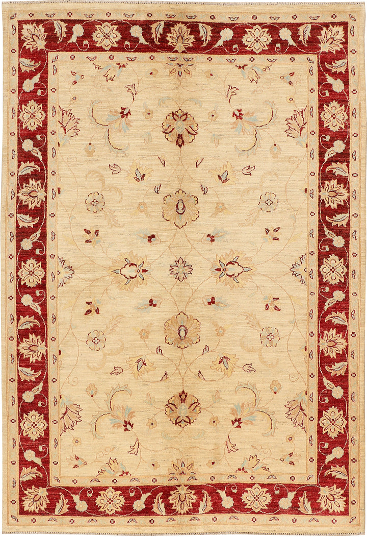 Bisque Ziegler 5' 6 x 8' 1 - No. 48349 - ALRUG Rug Store