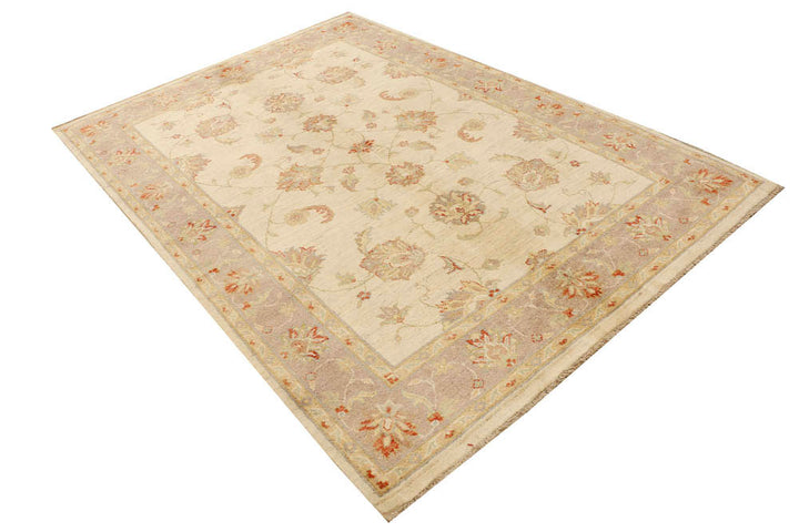 Bisque Ziegler 5' 6 x 7' 11 - No. 48351 - ALRUG Rug Store