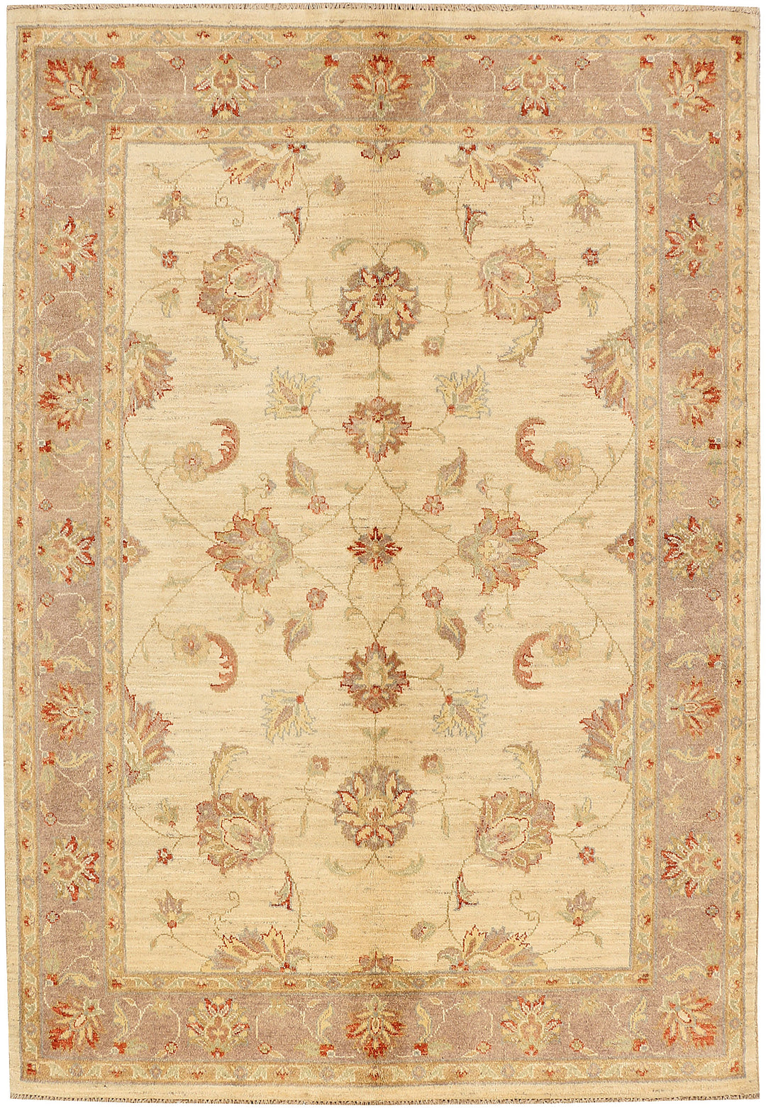 Bisque Ziegler 5' 6 x 7' 11 - No. 48351 - ALRUG Rug Store