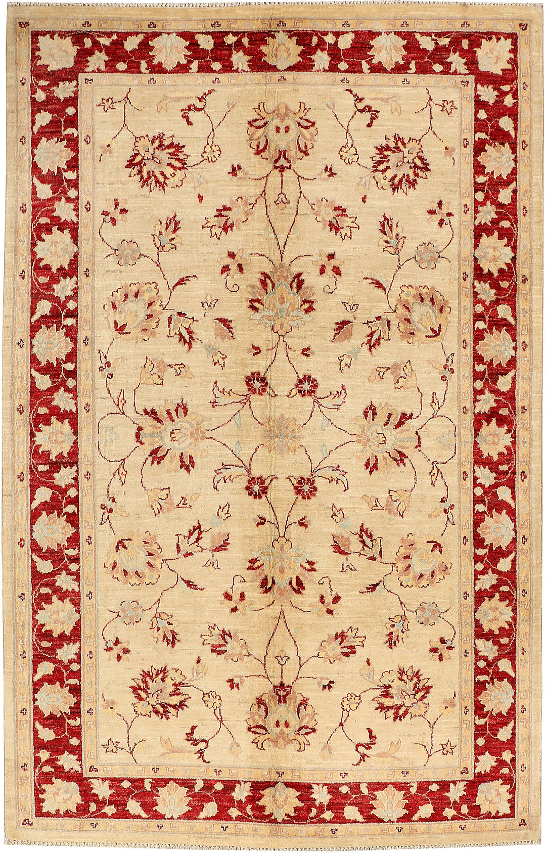 Bisque Ziegler 5' 1 x 8' 2 - No. 48353 - ALRUG Rug Store