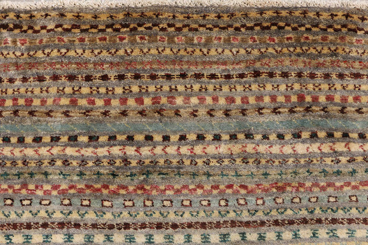 Multi Colored Gabbeh 5' 2 x 7' 1 - No. 48368 - ALRUG Rug Store