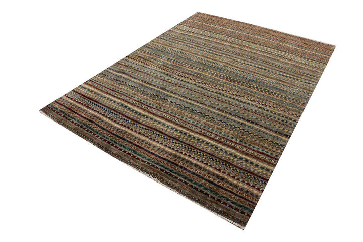 Multi Colored Gabbeh 5' 2 x 7' 1 - No. 48368 - ALRUG Rug Store