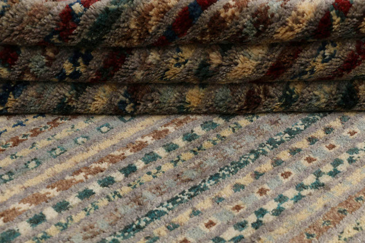 Multi Colored Gabbeh 5' 2 x 7' 1 - No. 48368 - ALRUG Rug Store