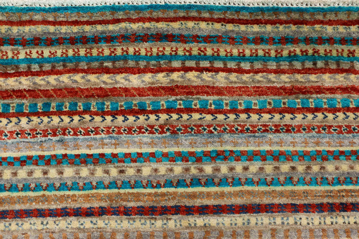 Multi Colored Gabbeh 5' 3 x 7' 1 - No. 48369 - ALRUG Rug Store