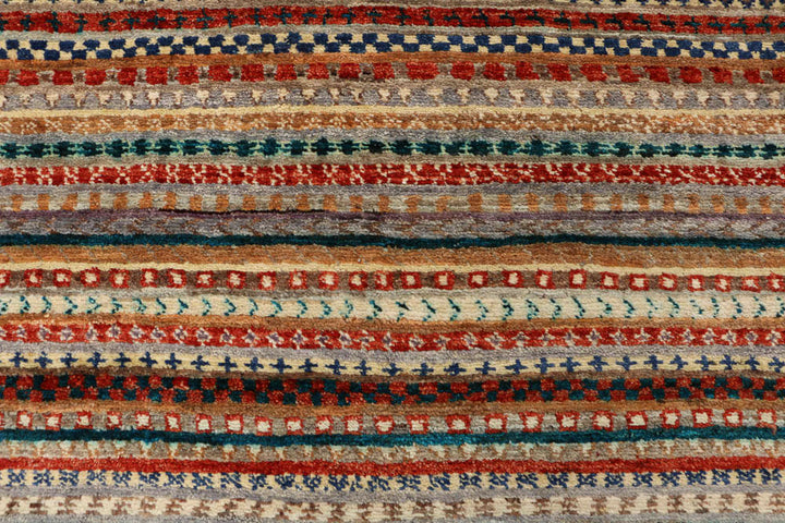 Multi Colored Gabbeh 5' 3 x 7' 1 - No. 48369 - ALRUG Rug Store