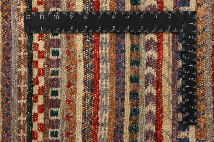 Multi Colored Gabbeh 5' 3 x 7' 1 - No. 48369 - ALRUG Rug Store